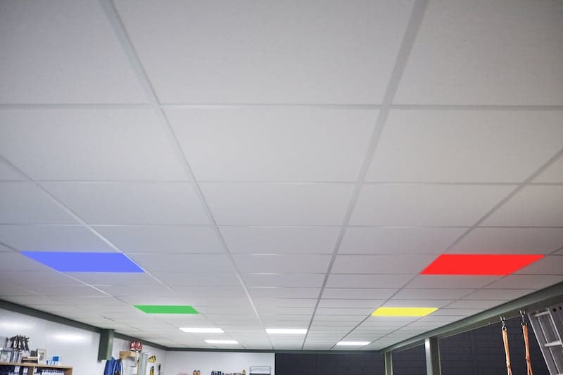 Systeemplafond pimpen ledpanelen