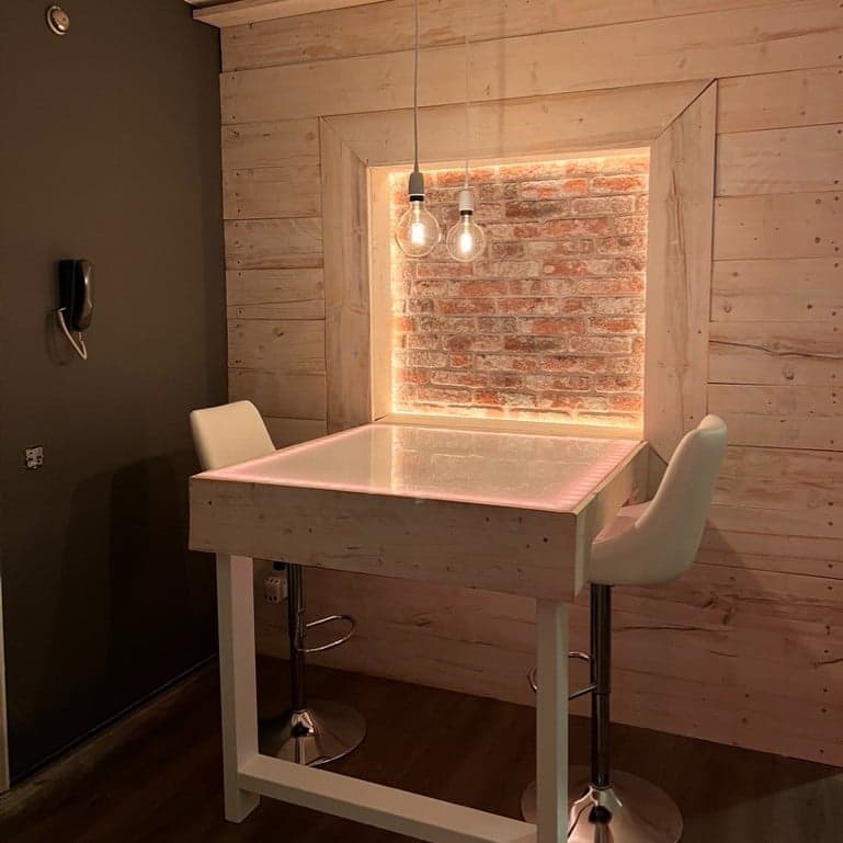 Tafelblad met ledstrips 1.2
