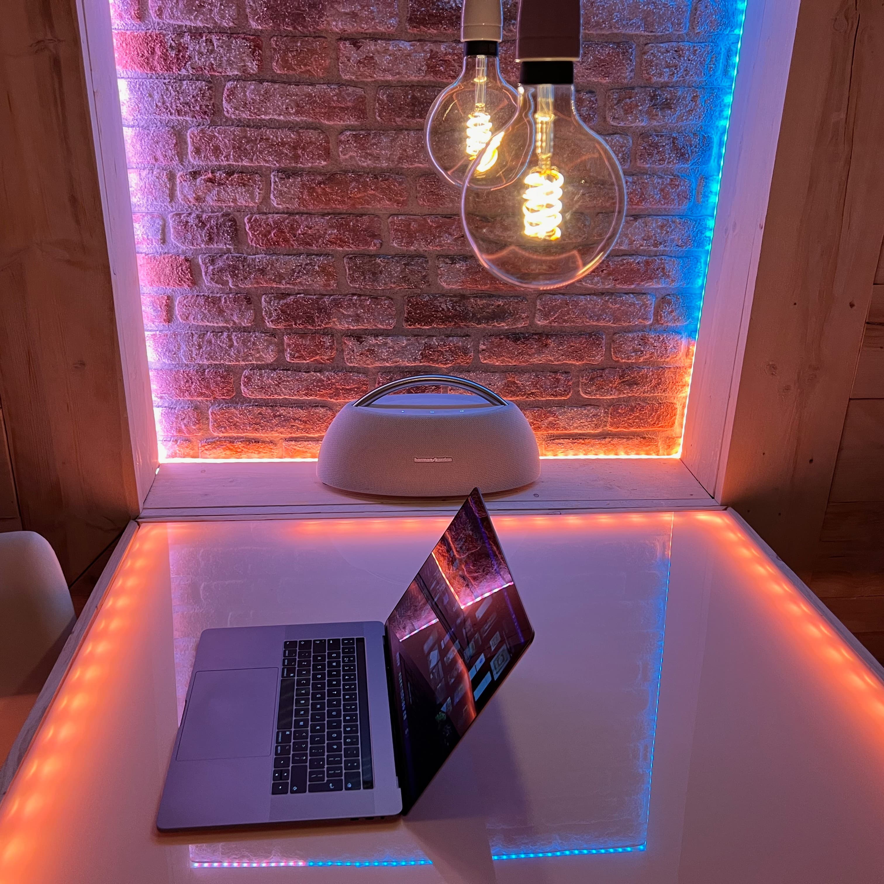 Tafelblad met ledstrips 1.3