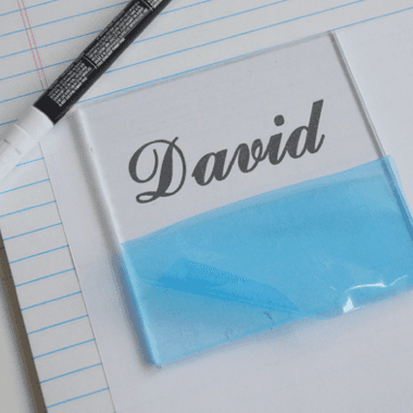 Tafeldecoratie - schrijven 1