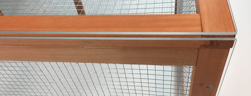 Windscherm kippenren