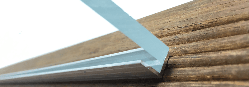 Windscherm maken van Plexiglas