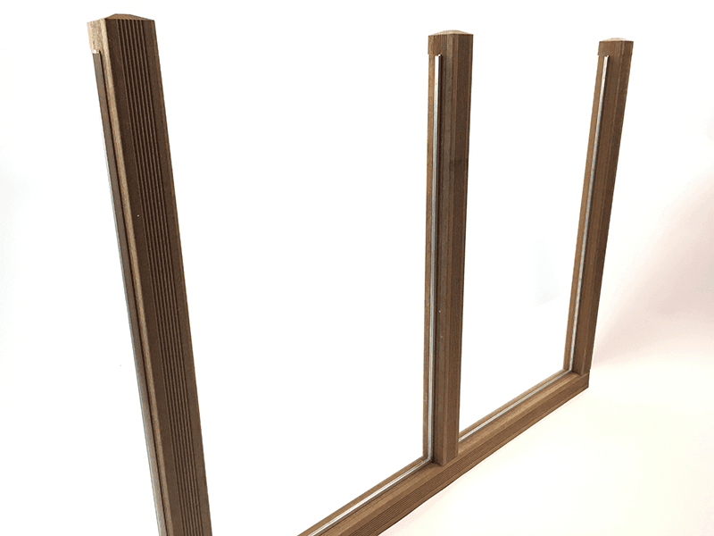 Windscherm maken van Plexiglas