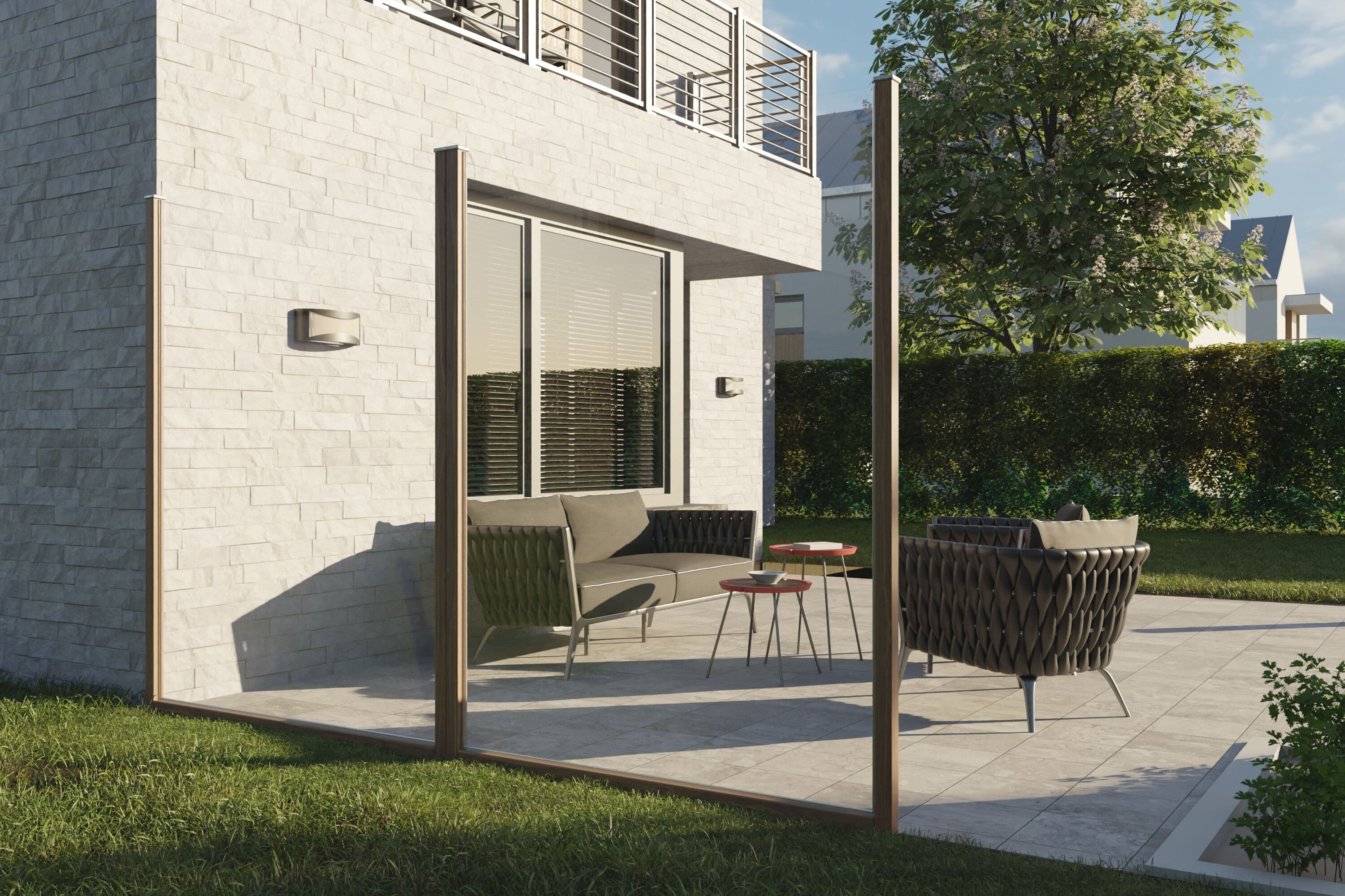 Windscherm tuin