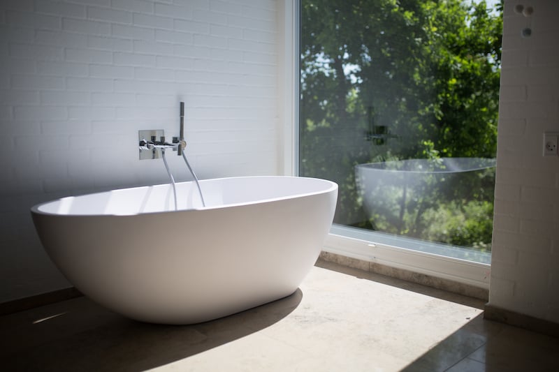 badkamer raam zonder privacy