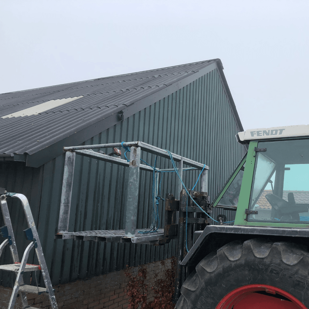 Dakrandafwerking van Trespa®