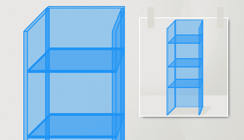 Plexiglas vitrinekast maken