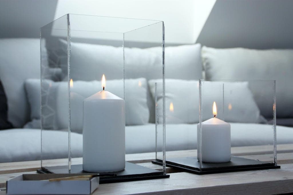 Plexiglas windlicht maken