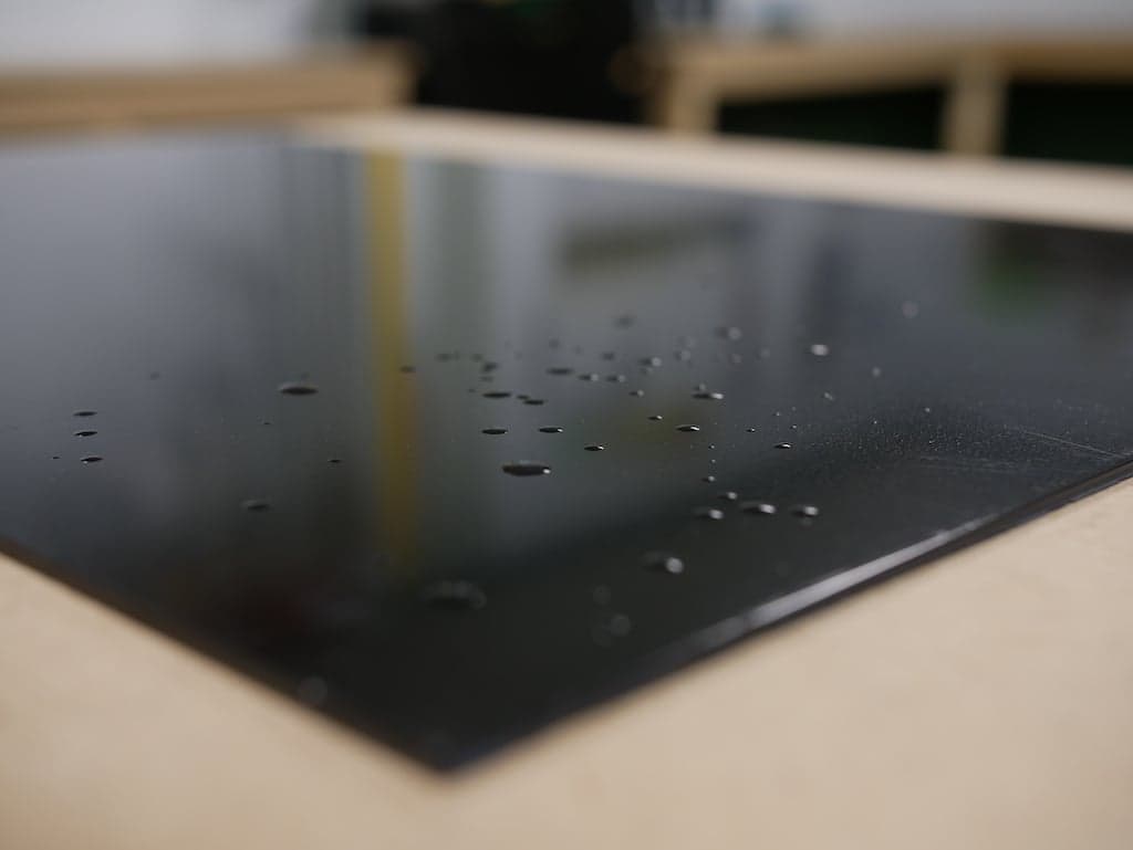 Polyethyleen plaat binnen