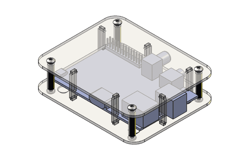 Raspberry Pi behuizing maken