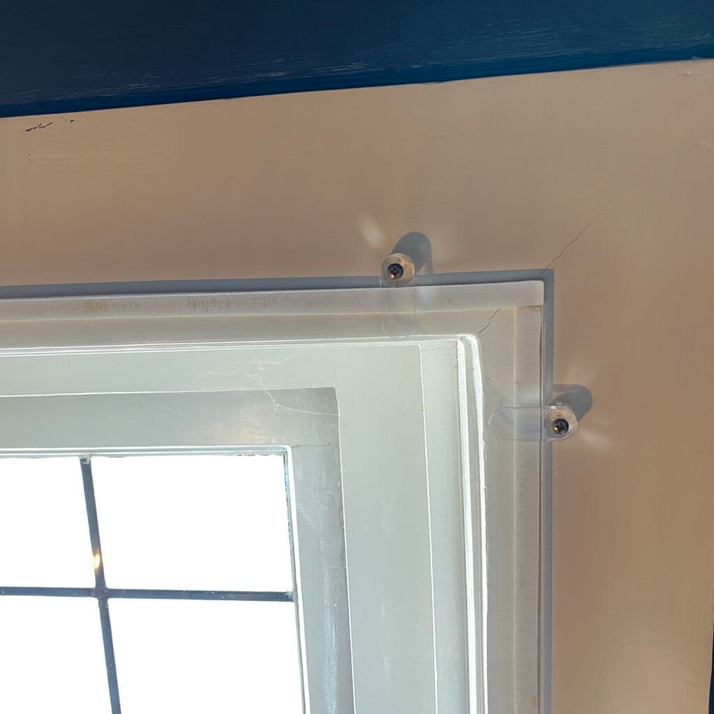 Voorzetraam voor betere isolatie