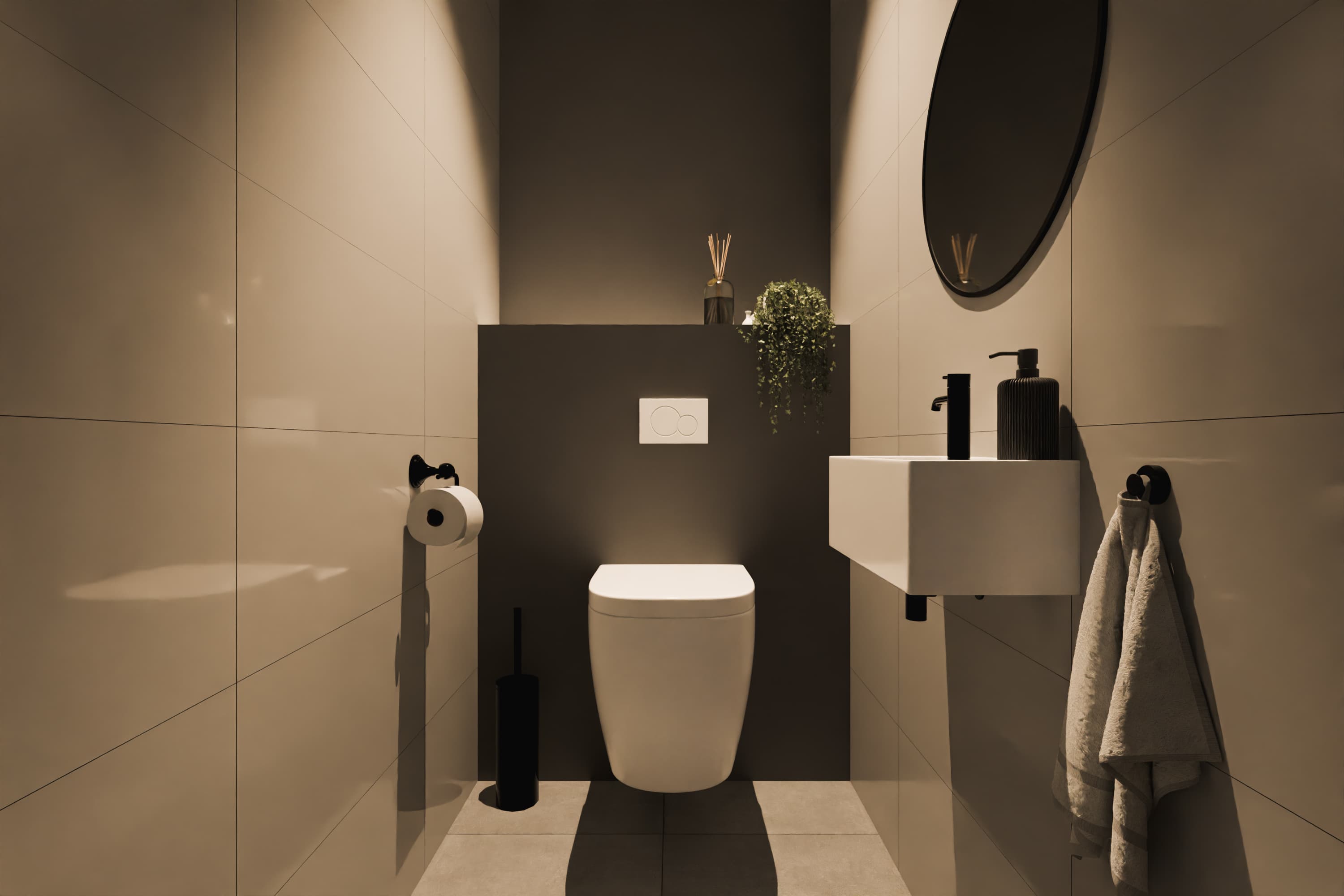 07.1 Wandpanelen Toilet - CU - Slider -Antraciet