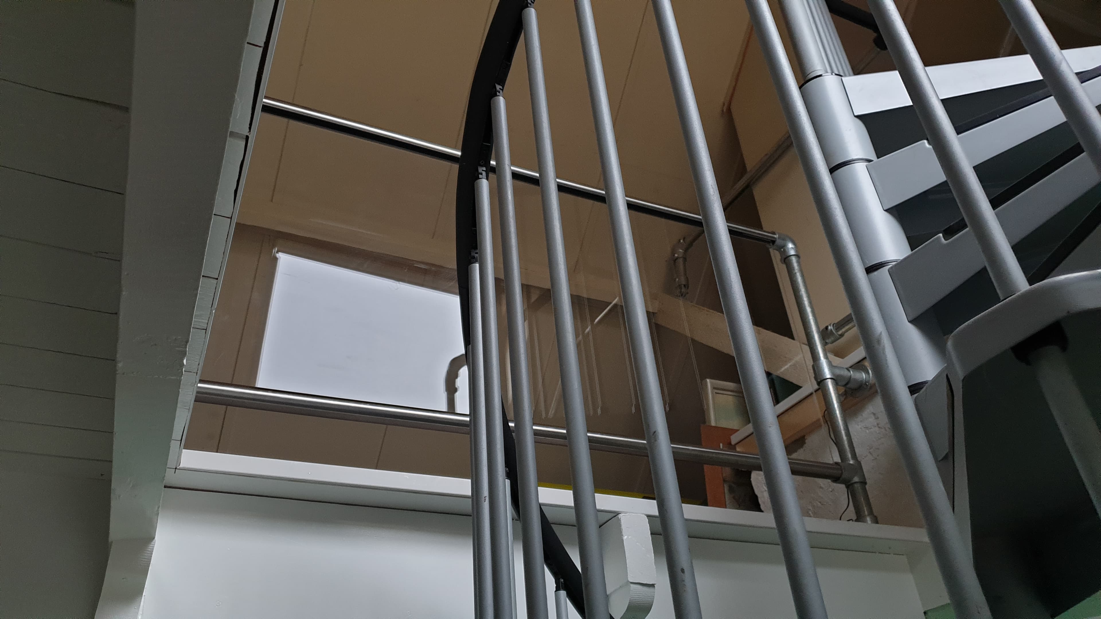 Trapgat plexiglas balustrade