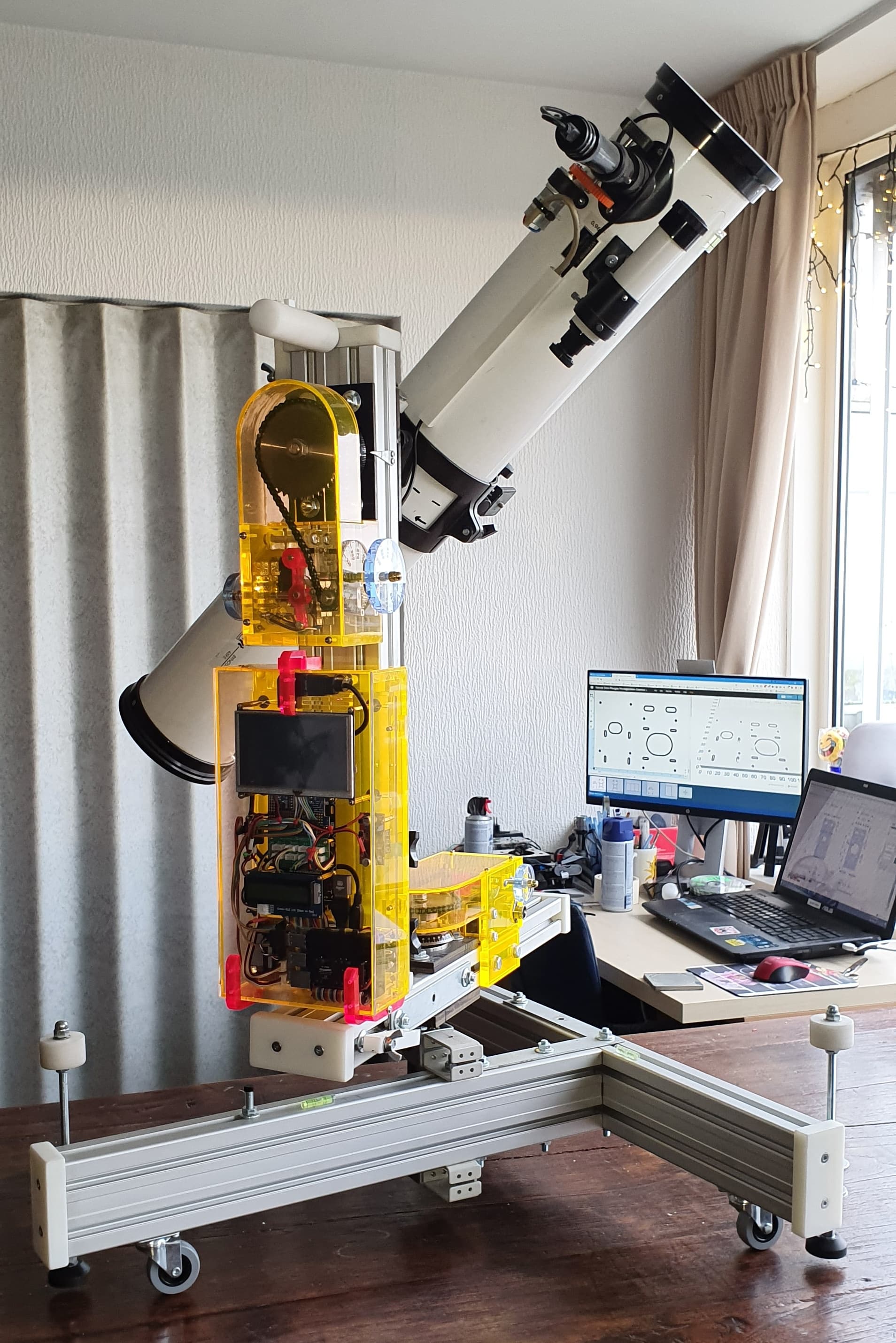 behuizing telescoop statief