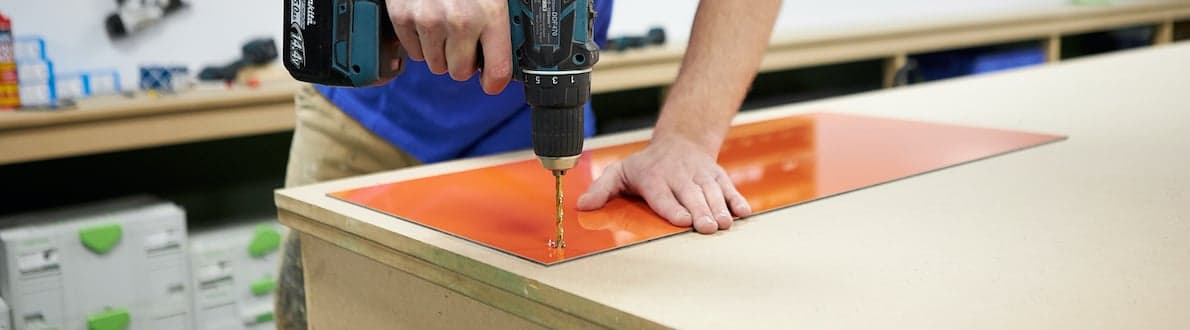 Aupanel dibond boren banner