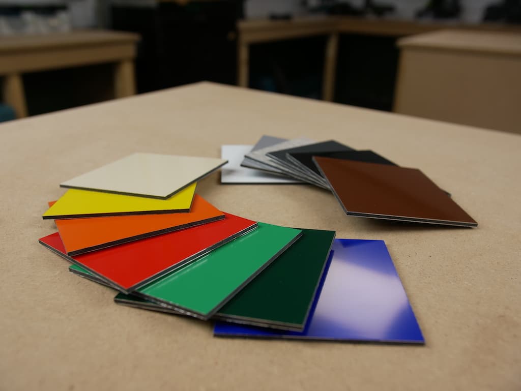 Alupanel kleuren