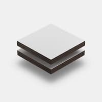 Assortiment HPL wit