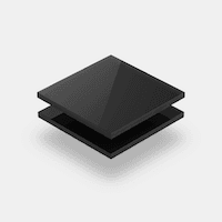 Assortiment plexiglas zwart