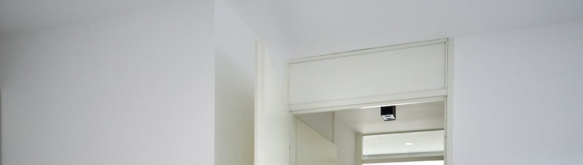 Bovenlicht deur dicht gemaakt met HPL