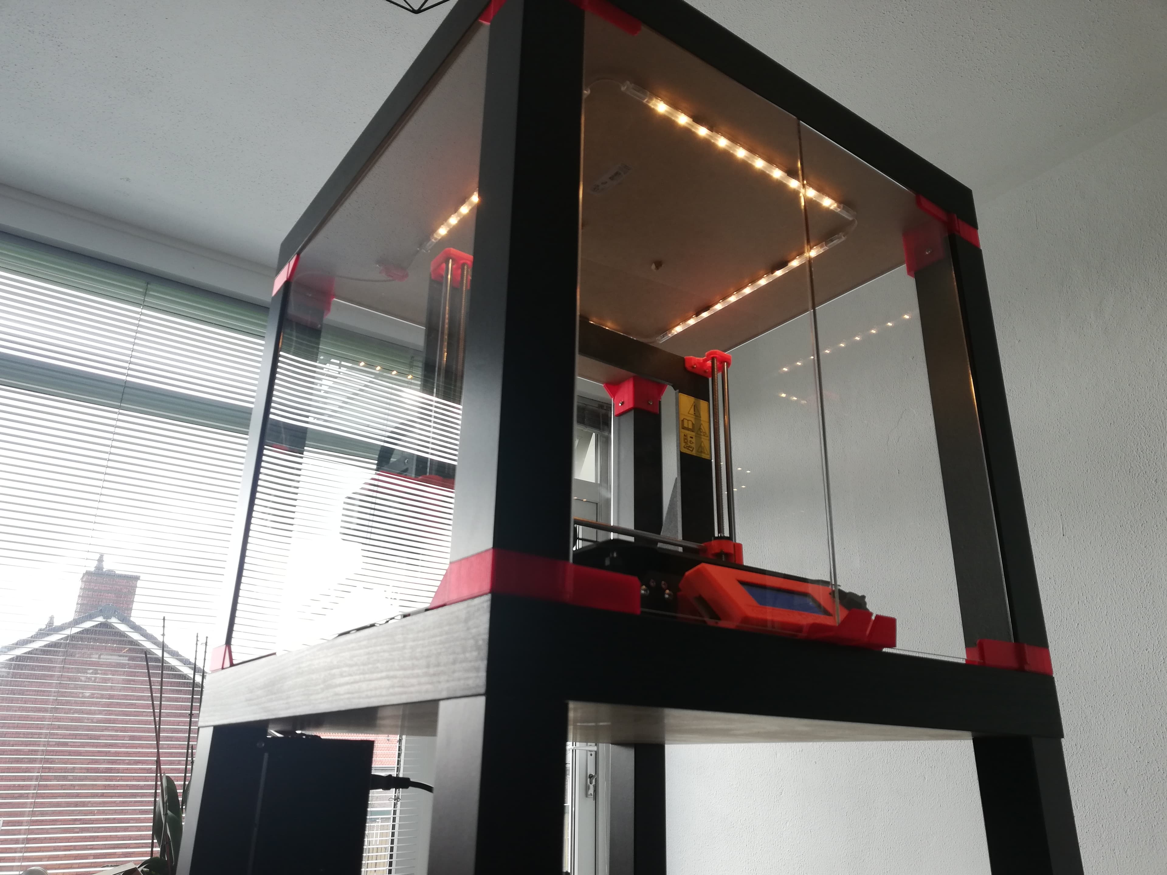 IKEA lack behuizing voor 3D printer