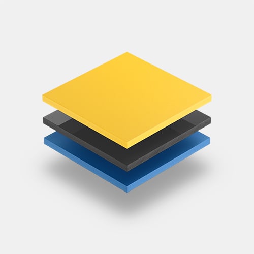 PVC platen