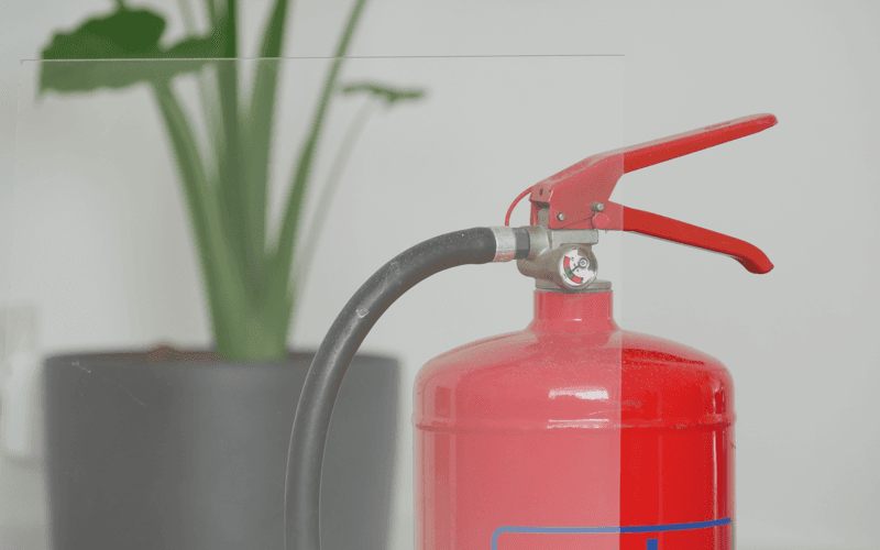 Plexiglas brandbaarheid