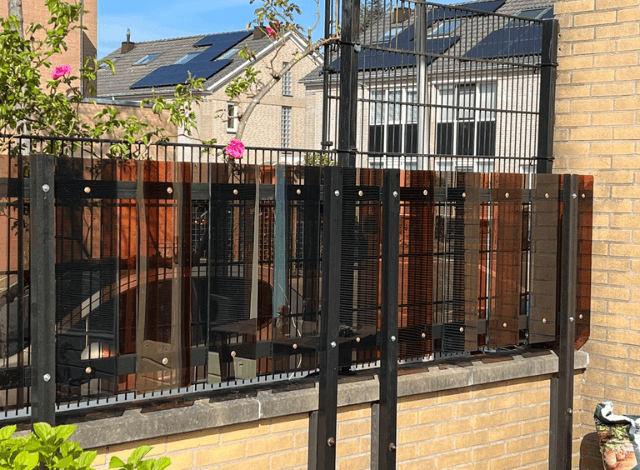 Privacy scherm van polycarbonaat