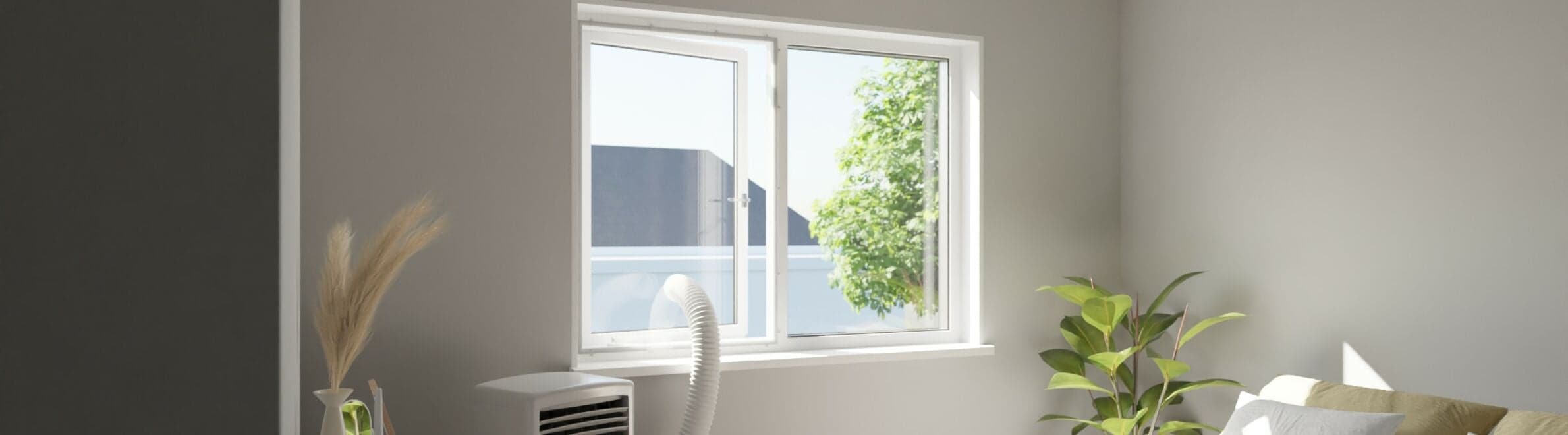 Raamafdichting airco plexiglas