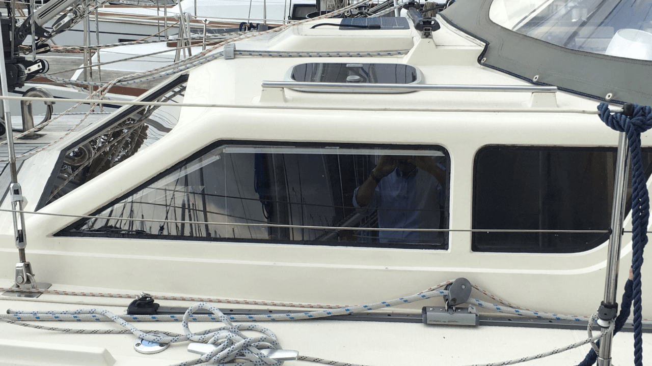 Ramen zeilboot banner