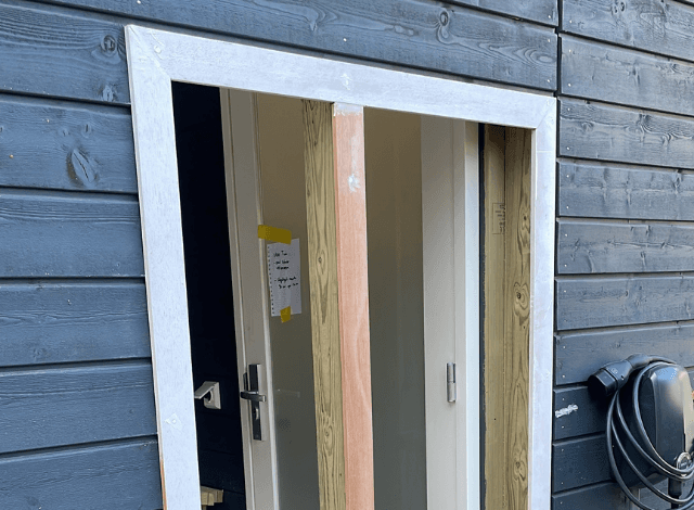 Schuurraam van polycarbonaat