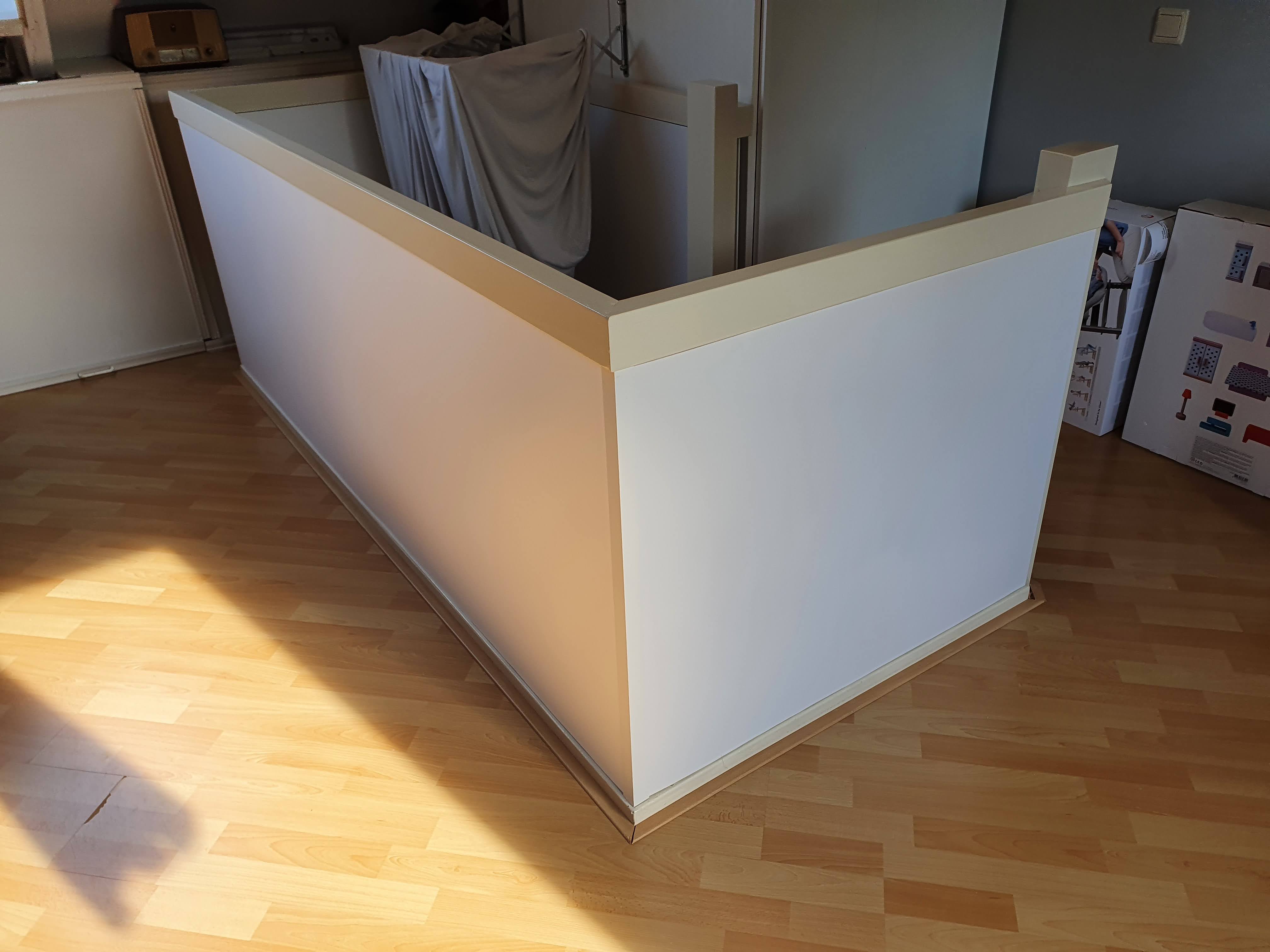 Trap balustrade van geschuimd PVC