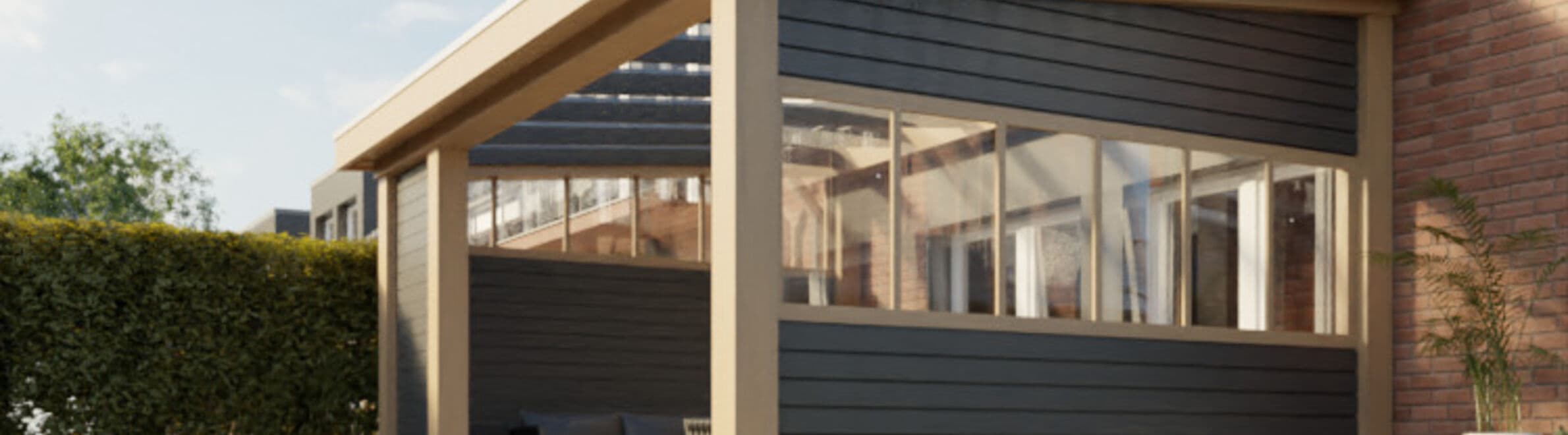 Windscherm veranda