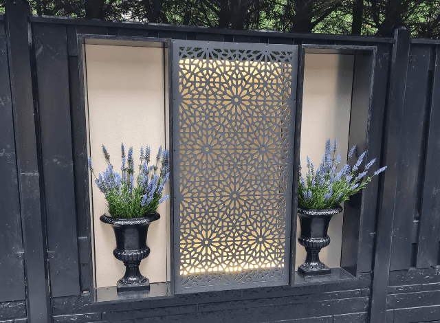 Wanddecoratie door middel van plexiglas