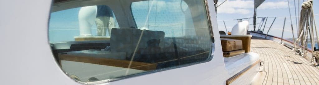 bootraam veiligheidsglas