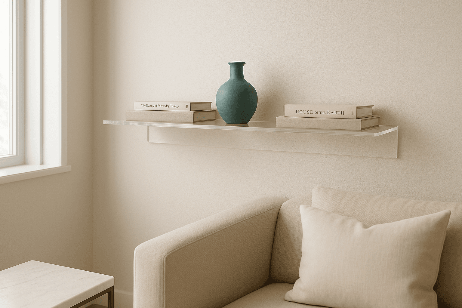Plexiglas wandplanken in iedere vorm en kleur | Kunststofplatenshop.nl
