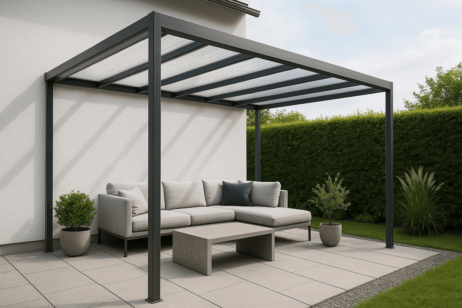 Polycarbonaat pergola | Bestel platen op maat