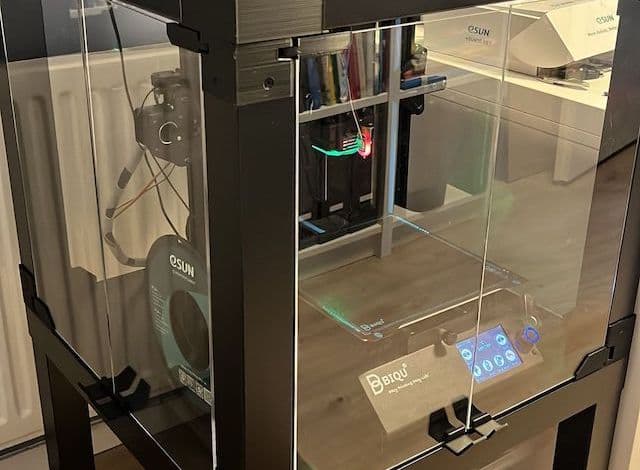 Plexiglas behuizing voor 3D printer