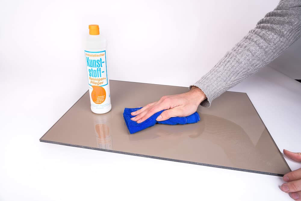 plexiglas gschoonmaken