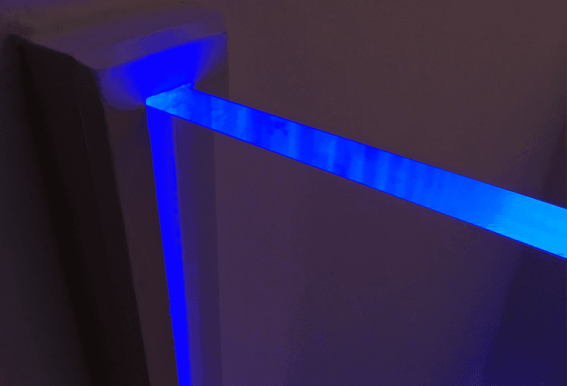 Plexiglas led