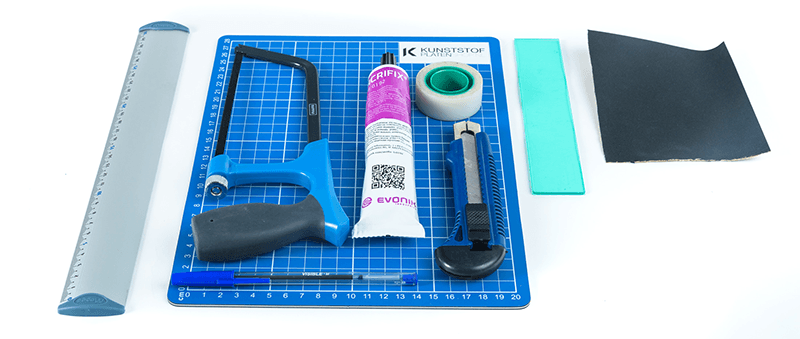 hologram maken van plexiglas - benodigdheden voor het maken