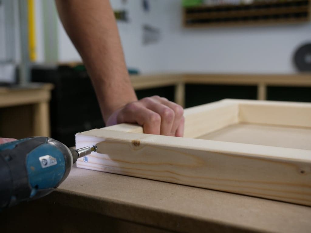 opbergkist tuinkussens bovenframe maken
