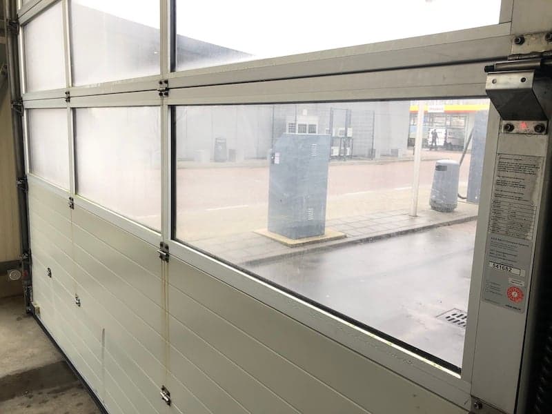 overheaddeur veiligheidsglas