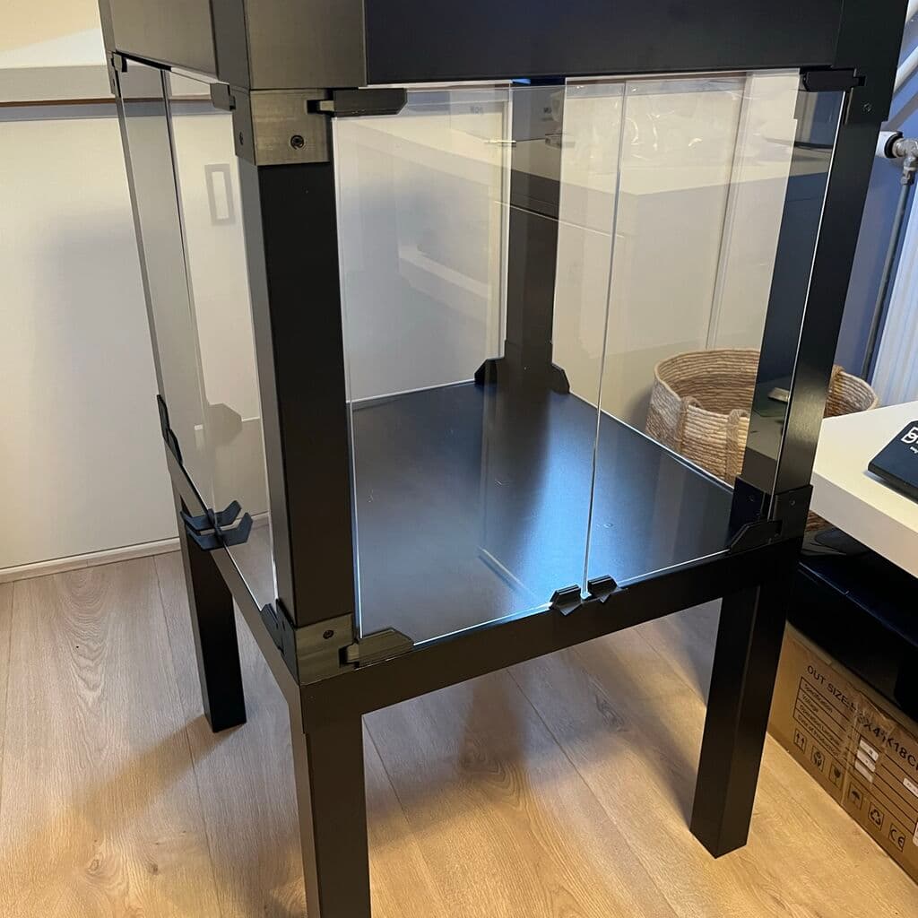 Plexiglas behuizing voor 3D printer