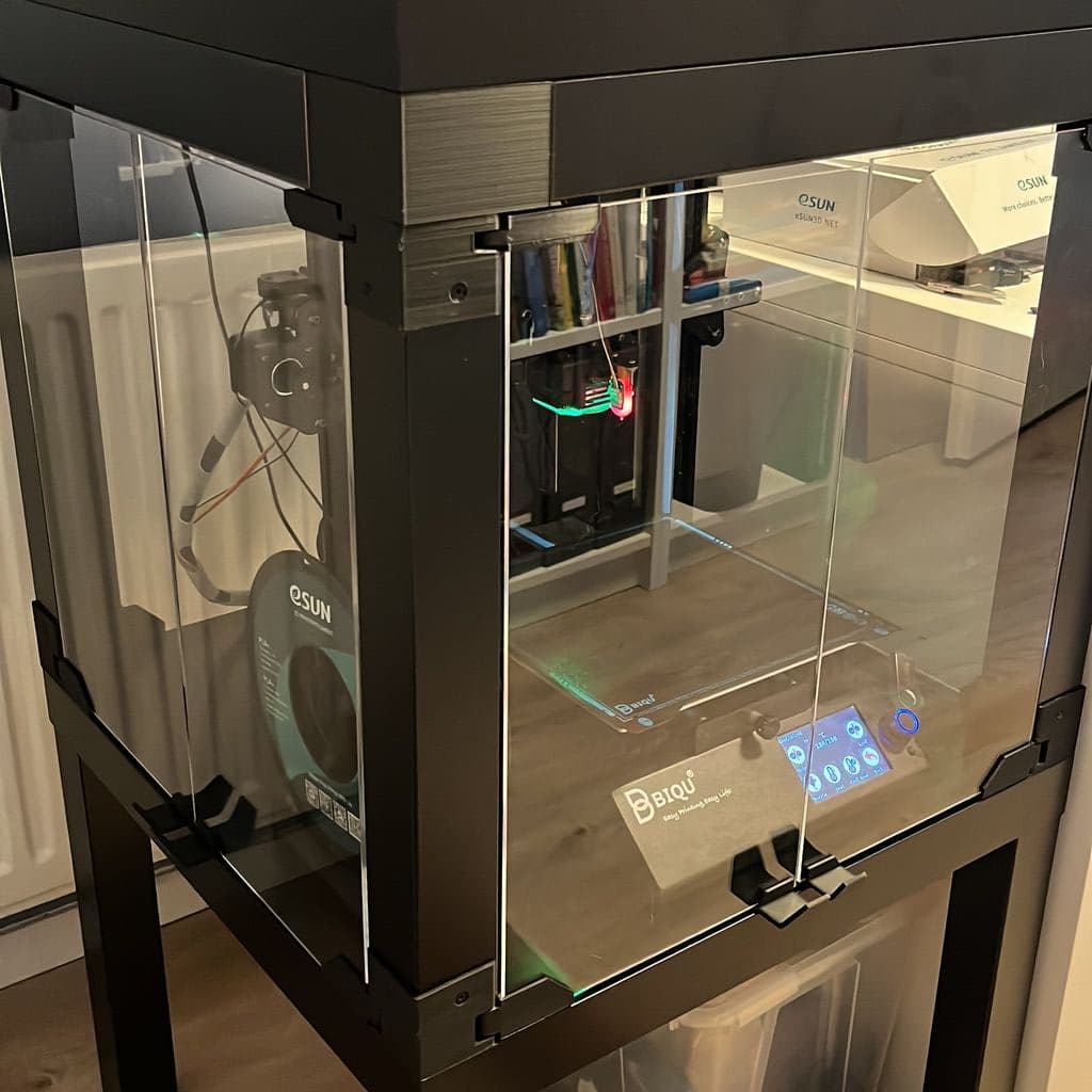 Plexiglas behuizing voor 3D printer
