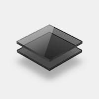 Assortiment polycarbonaat getint