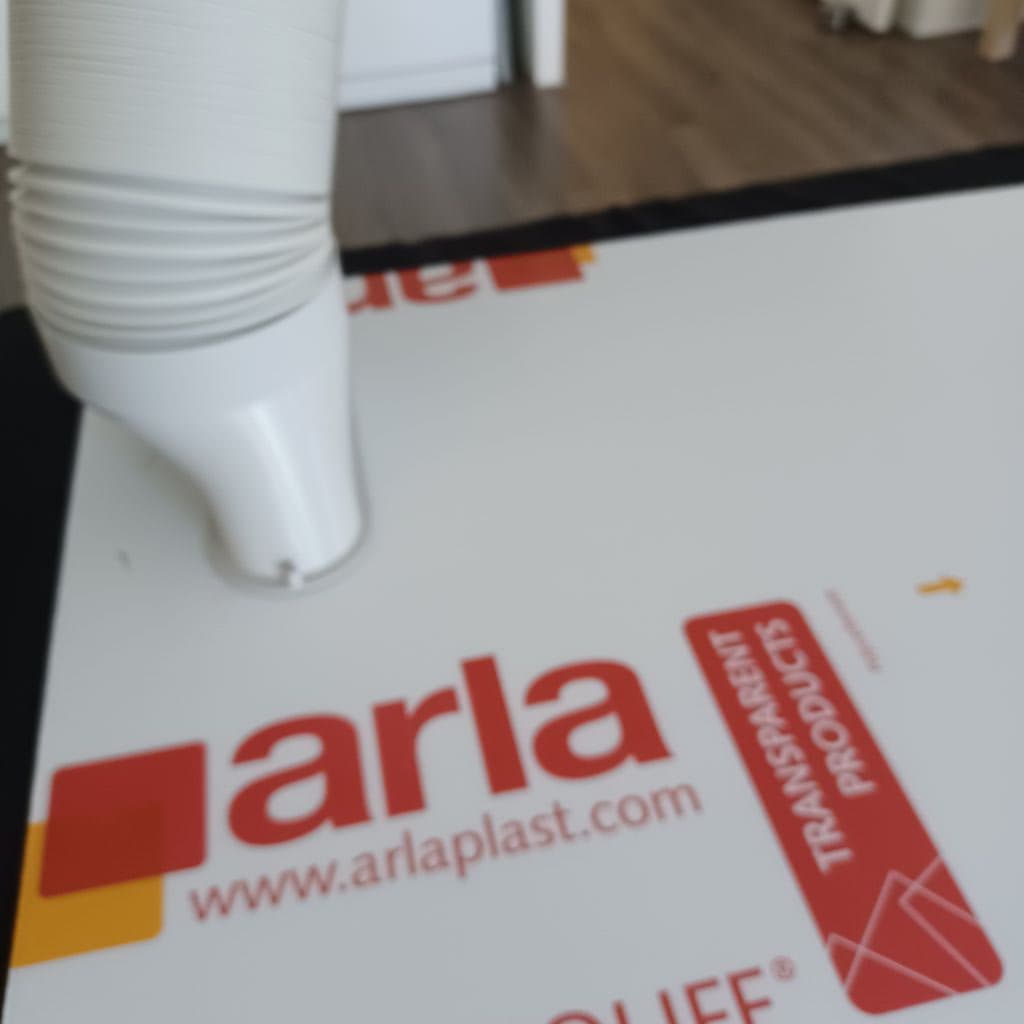 Raamafdichting voor mobiele airco
