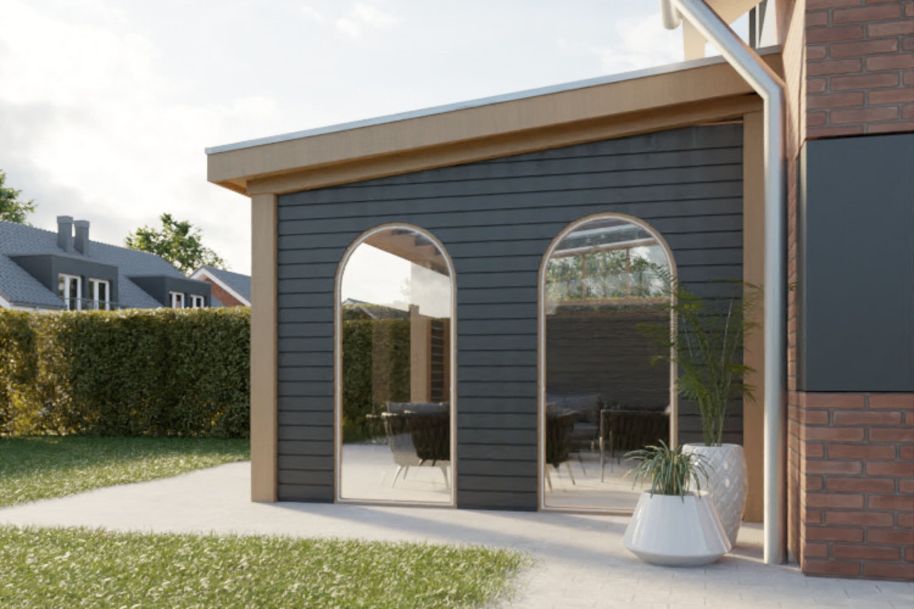 Windscherm veranda