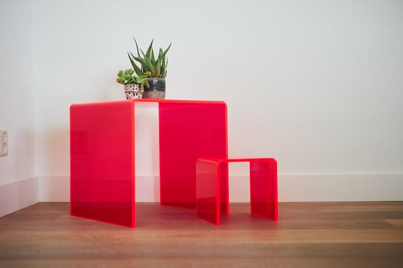 woondecoratie ideeën kunststof tafeltjes maken