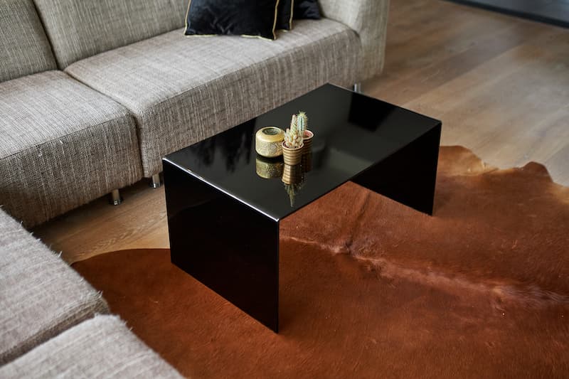 woondecoratie ideeën plexiglas salontafel maken