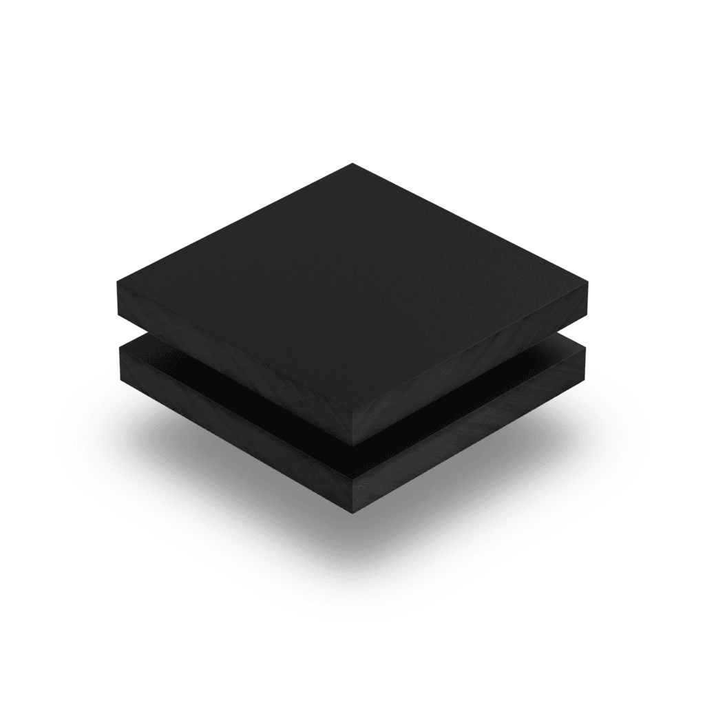 HPL Struktur Platte Schwarz